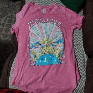 Pink Short Sleeve Size 3-5 Small